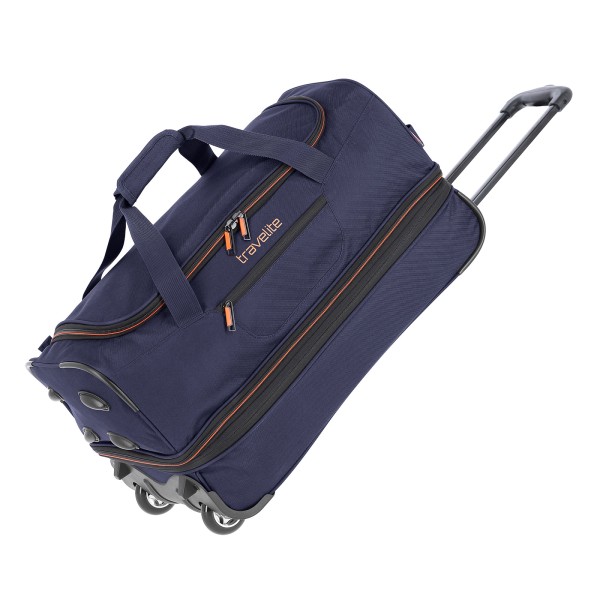 travelite Basics Trolley Reisetasche 55 cm 2 Rollen erweiterbar