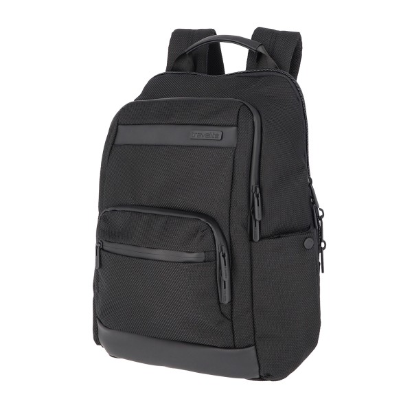 travelite Meet Rucksack 41 cm erweiterbar schwarz