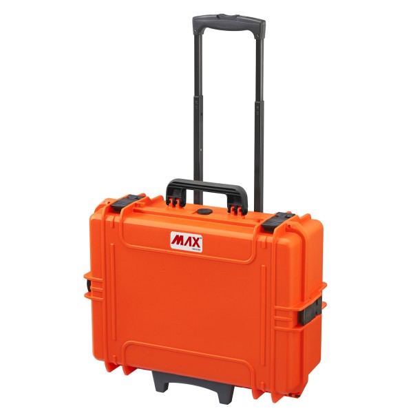 Max Koffer MAX505 Outdoor Case 2 Rollen Orange