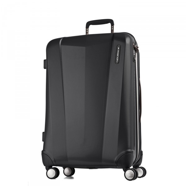 March15 Vision Trolley schwarz 68 cm 4 Rollen - Frontansicht