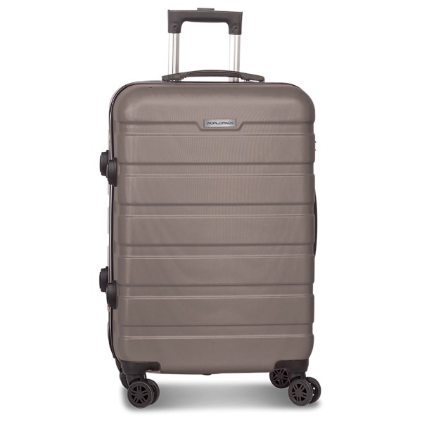 Fabrizio Worldpack Phoenix Trolley 67 cm 4 Rollen platin