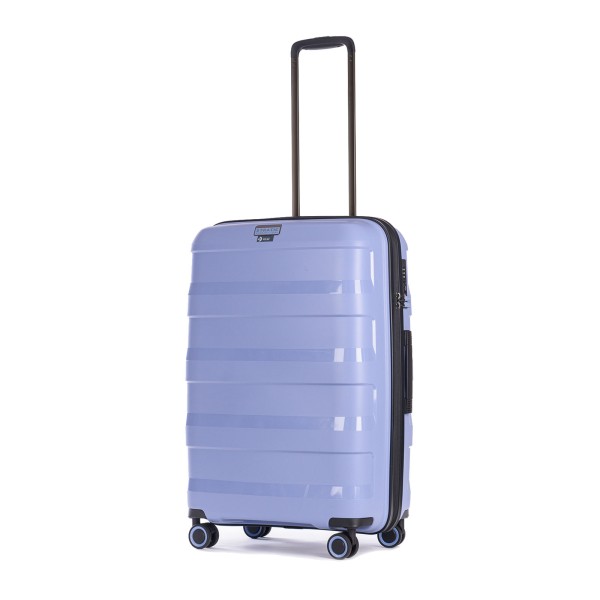 Stratic Straw Trolley 66 cm 4 Rollen light blue