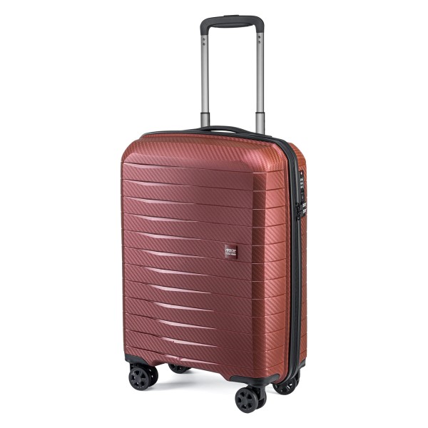 Epic Airbox AZ18 Kabinentrolley 55 cm 4 Rollen metallicred