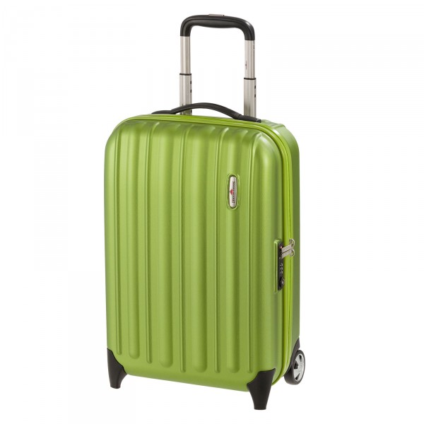 Hardware Profile Plus Kabinentrolley 55 cm 2 Rollen grün - Frontansicht
