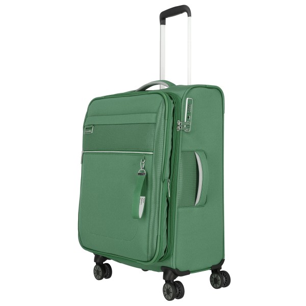 travelite Miigo Trolley 67 cm 4 Rollen erweiterbar matcha