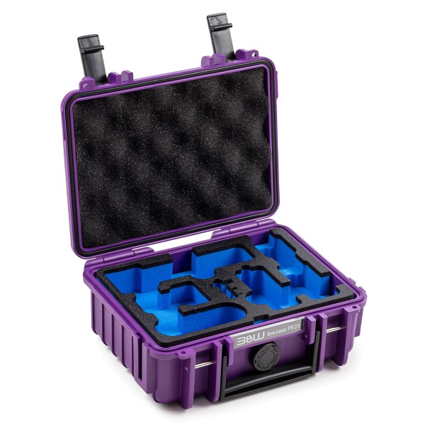 B&W Copter.case Typ 500 für DJI Osmo Pocket 3 purple