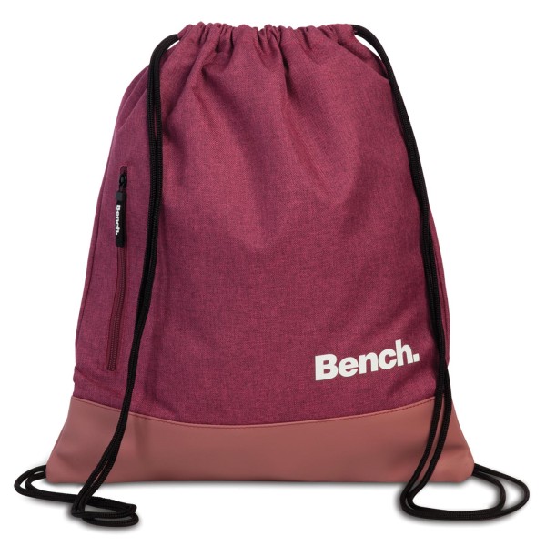 Bench Classic Kordelzug-Rucksack 45 cm brombeer rot