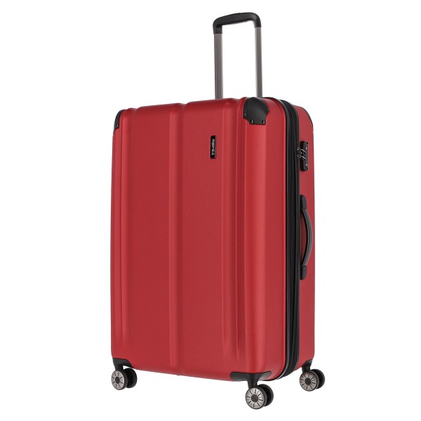 travelite City Trolley 77 cm 4 Rollen erweiterbar rot