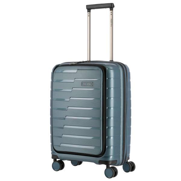 travelite Air Base Kabinentrolley 55 cm 4 Rollen mit Vortasche