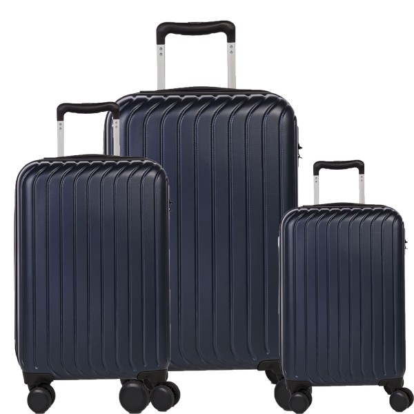 Fabrizio Worldpack London Trolley 4 Rollen 55 cm blau