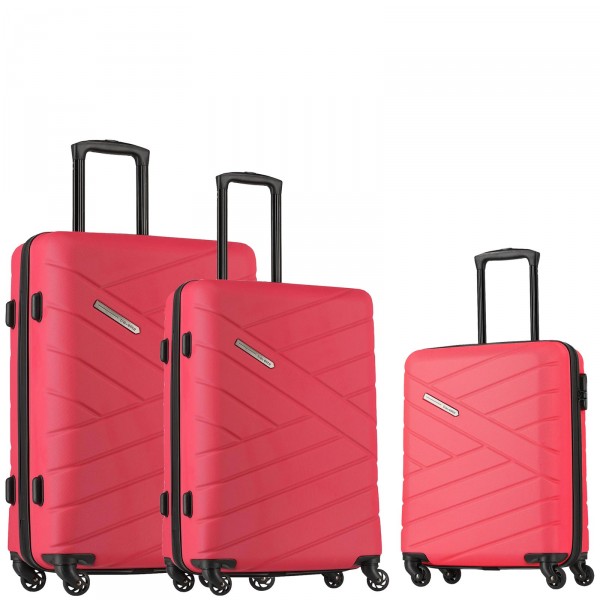 travelite Bliss Trolley Set 3-teilig pink