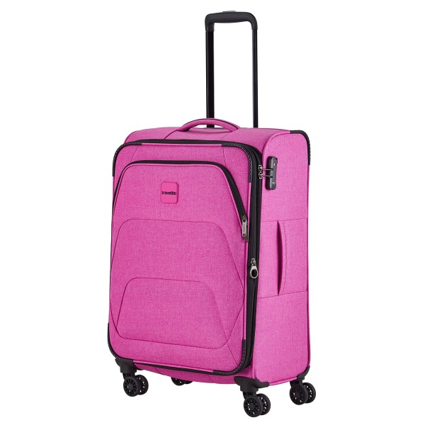 travelite Adria Trolley 67 cm 4 Rollen pink