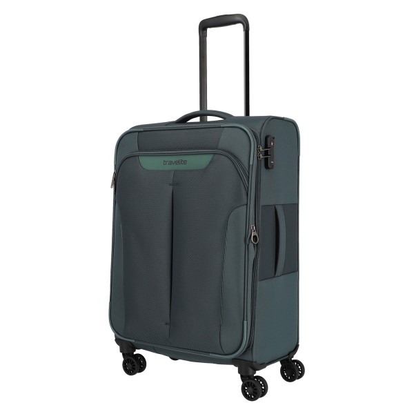 travelite Croatia Trolley 67 cm 4 Rollen tannengrün