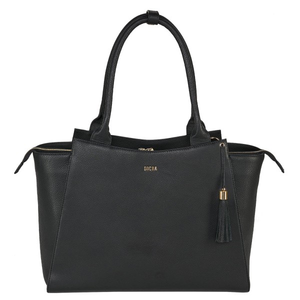 SOCHA Business-Handtasche Diamond Caddy 46 cm black