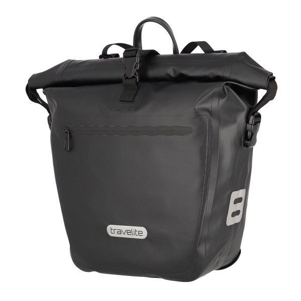 travelite Basics Fahrradtasche 41 cm schwarz