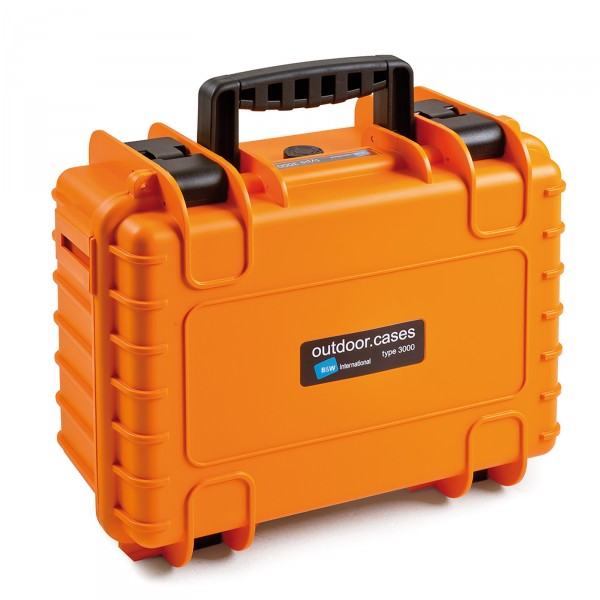 B&W Outdoor Case Typ 3000 orange