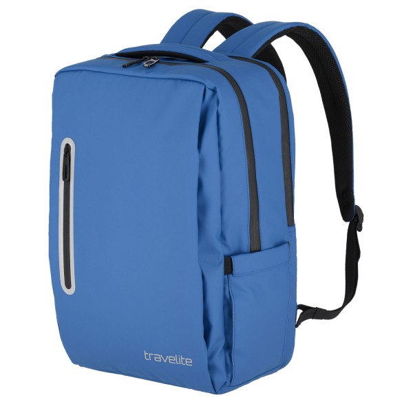 travelite Basics Rucksack Boxy 43 cm blau