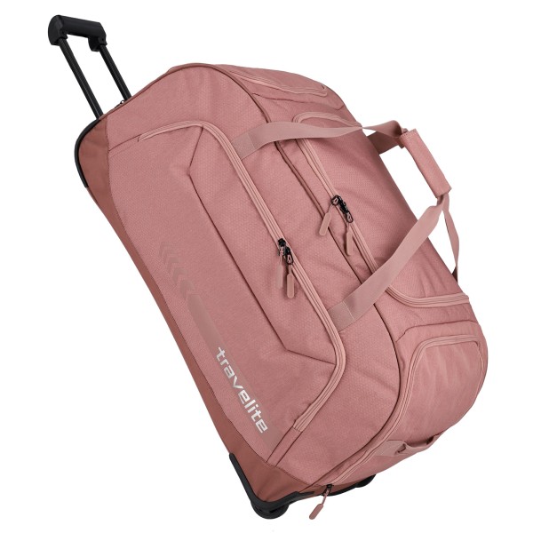 travelite Kick Off Trolley Reisetasche 77 cm 2 Rollen rosé