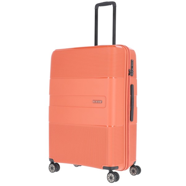 travelite Waal Trolley 76 cm 4 Rollen terracotta