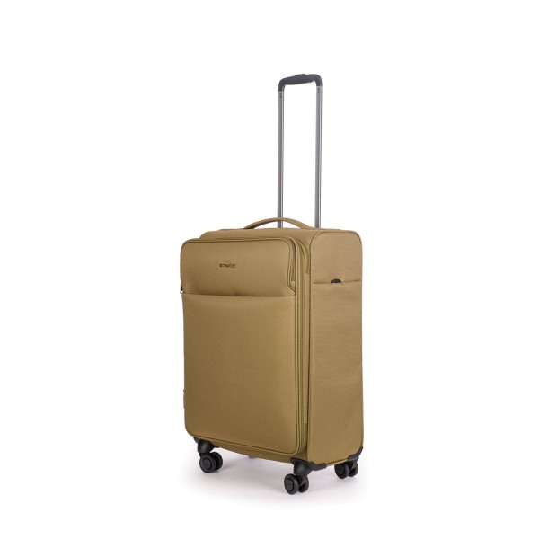 Stratic Light + Trolley 68 cm 4 Rollen erweiterbar khaki