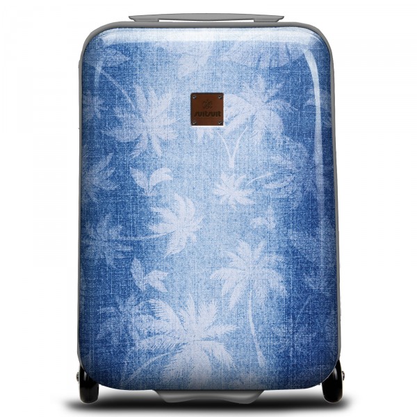SuitSuit Coconut Denim Kabinentrolley 52 cm 2 Rollen - Frontansicht
