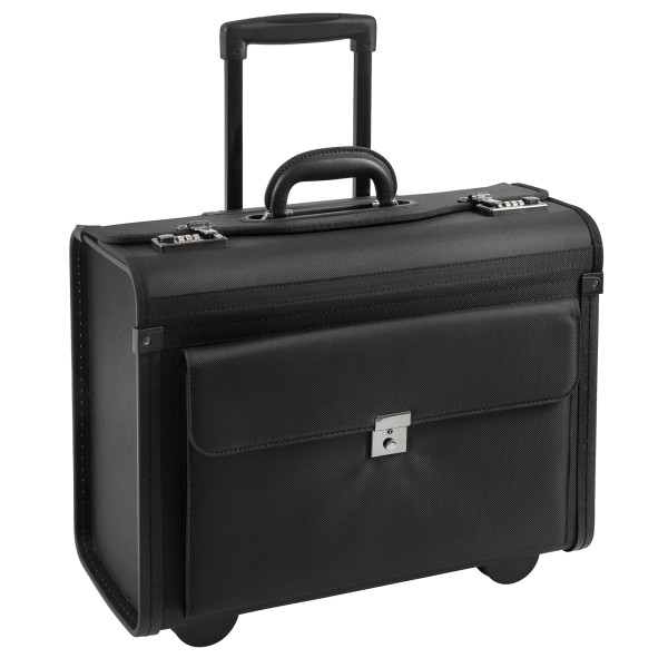 d&n Business Line Pilotenkoffer 48 cm 2 Rollen schwarz