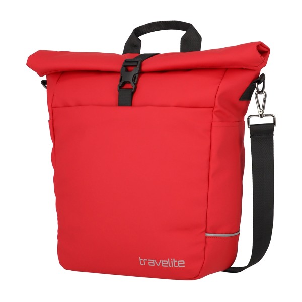 travelite Basics Fahrradtasche z.Umhängen 40cm rot