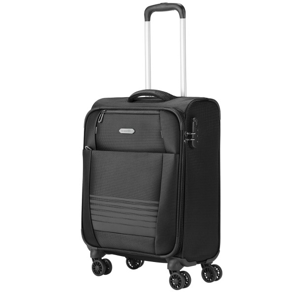 travelite Seaside Kabinentrolley 55 cm 4 Rollen schwarz