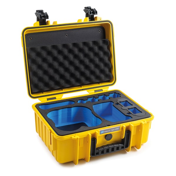B&W Copter Case Typ 4000 für DJI Avata, Pro-View Combo, Fly Smart Combo und Fly More Set yellow