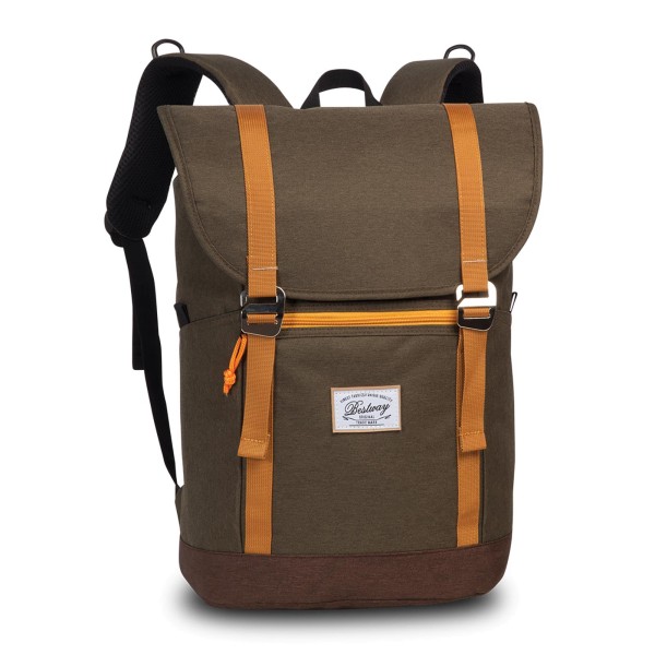 Fabrizio Best Way Stay Wild Rucksack 43 cm olivgrün