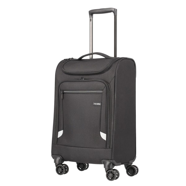 travelite Cabin Kabinentrolley Underseater 4 Rollen 55 cm schwarz 