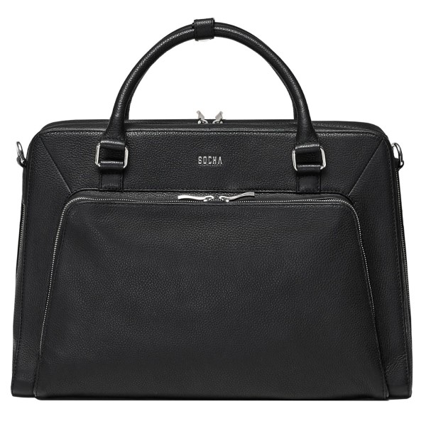 SOCHA Business-Handtasche Diamond Unisex 44 cm black