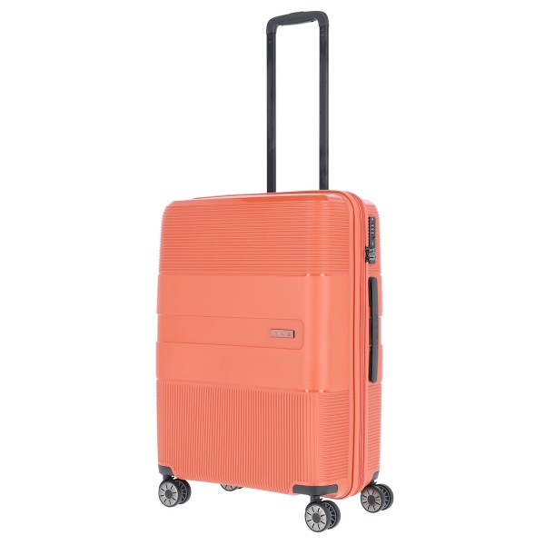 travelite Waal Trolley 65 cm 4 Rollen terracotta