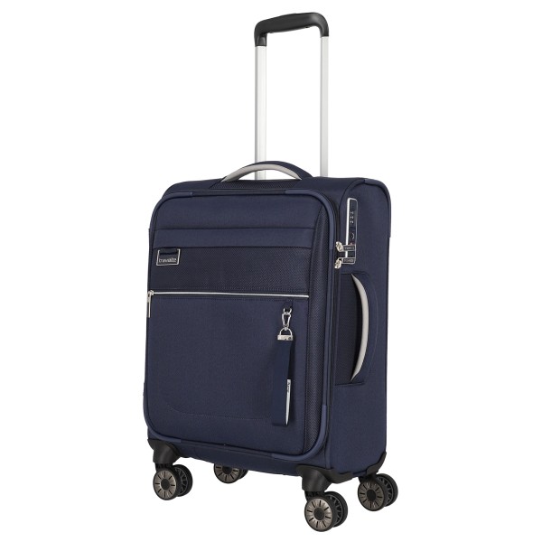 travelite Miigo Kabinentrolley 55 cm 4 Rollen tiefseeblau