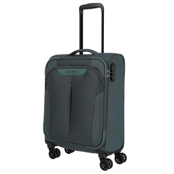 travelite Croatia Trolley 55 cm 4 Rollen tannengrün