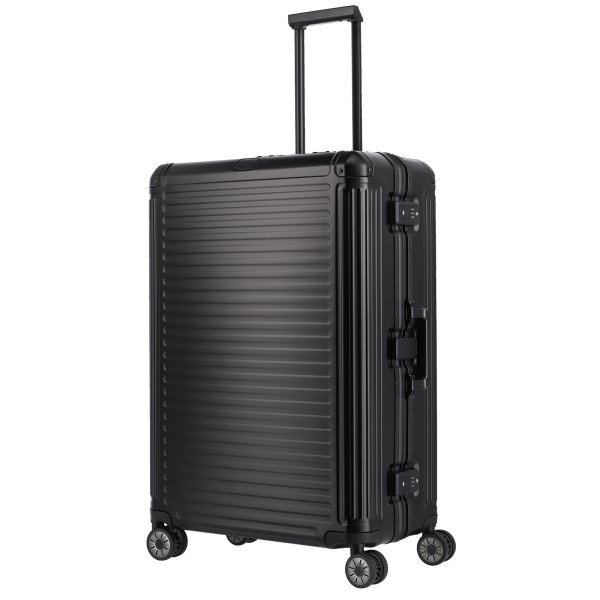 travelite Next Trolley 77 cm 4 Rollen schwarz