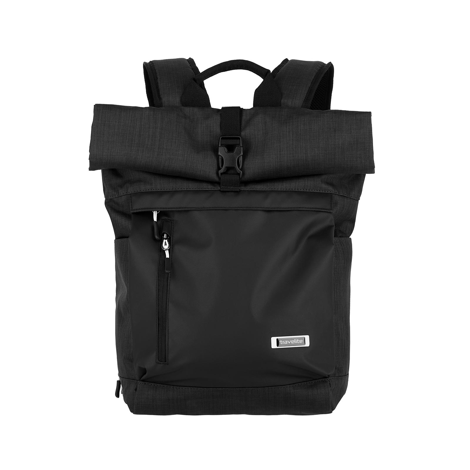 Travelite Proof Rolltop Rucksack groß geräumig 60 cm Laptopfach schwarz Travelite Proof Rolltop Rucksack groß geräumig 60 cm Laptopfach schwarz