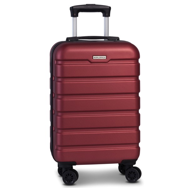 Fabrizio Worldpack Phoenix Kabinentrolley 57 cm 4 Rollen weinrot