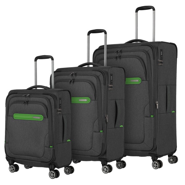 travelite Madeira Kofferset 55/67/77 cm 4 Rollen erweiterbar