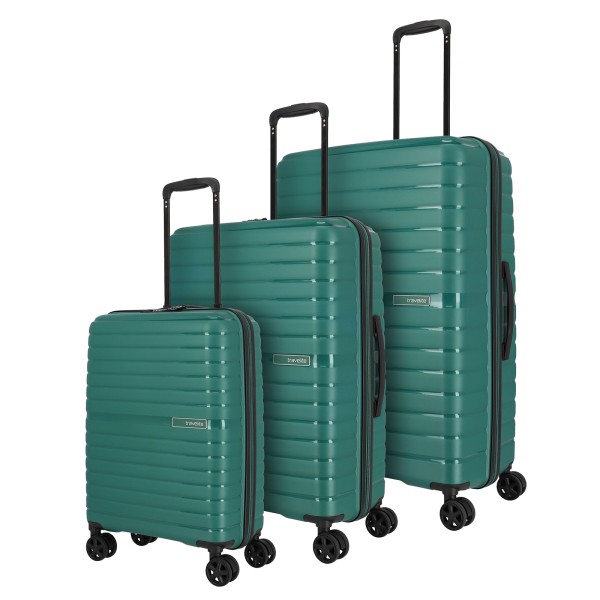 travelite Trient Kofferset 4 Rollen L/M/S