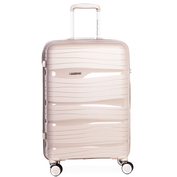 Fabrizio Worldpack Miami Trolley 65 cm 4 Rollen natur