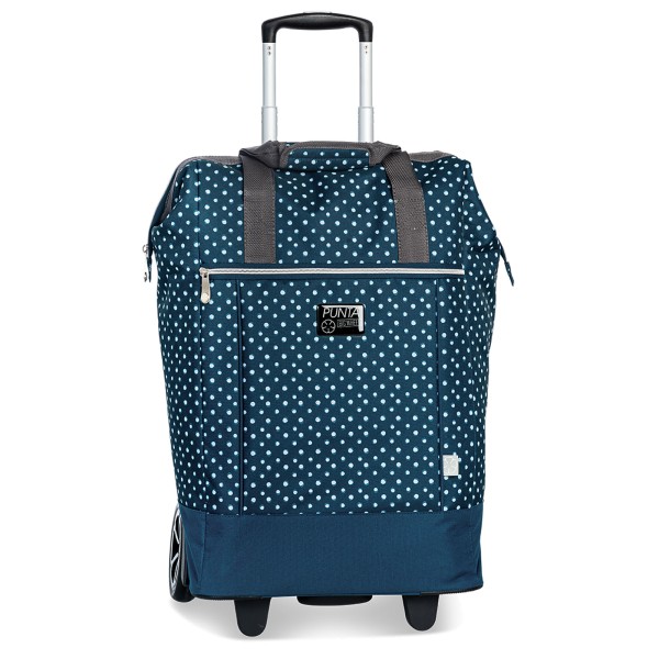 Punta Big Wheel Einkaufstrolley 62 cm 2 Rollen blau