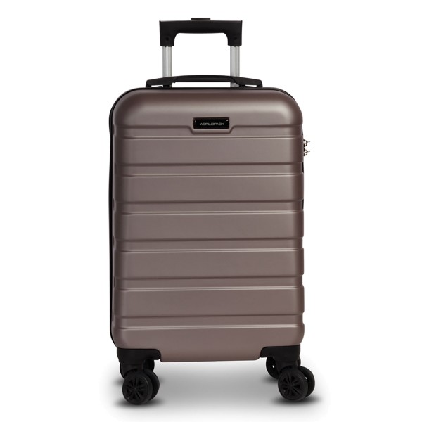 Fabrizio Worldpack Phoenix Kabinentrolley 57 cm 4 Rollen platin
