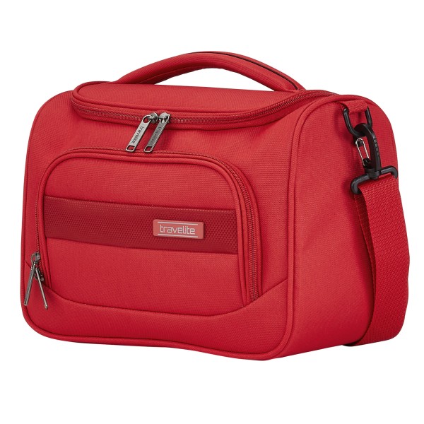 travelite Chios Beautycase 33 cm rot
