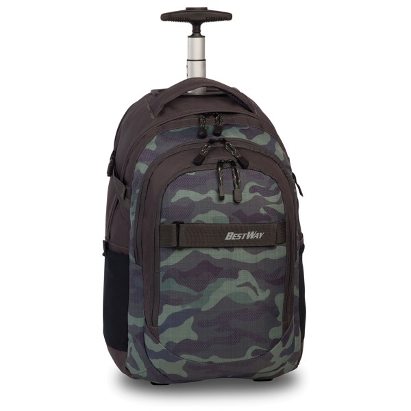 Fabrizio Best Way Evolution Rucksack 51 cm 2 Rollen olivgrün