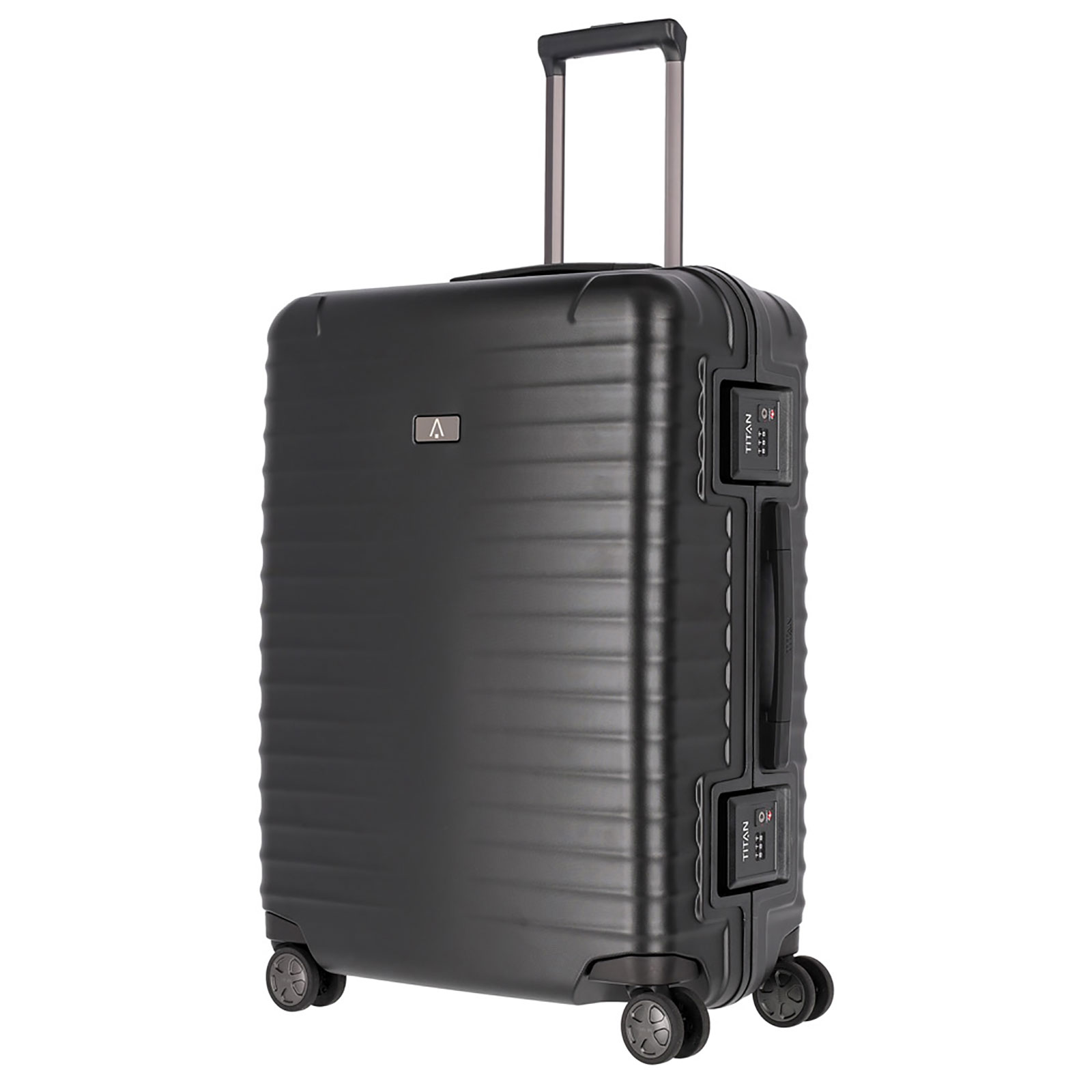 TITAN LITRON FRAME Trolley M, 4 Rollen, 69 cm, 84  L, Schwarz