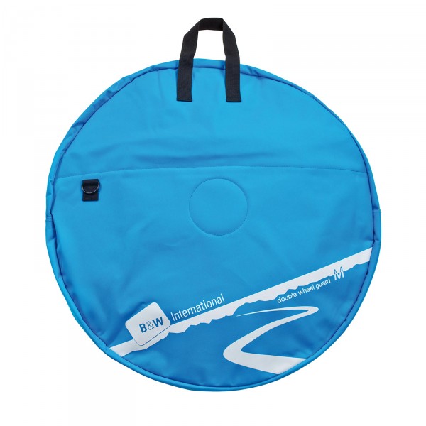 B&W Double Wheel Guard M Laufradtasche blau