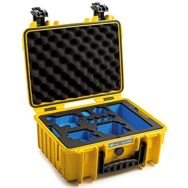 B&amp;W GoPro Case Typ 3000 für GoPro Hero 9/10 mit Schaumstoffeinsatz