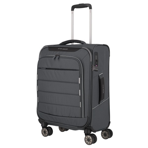 travelite Skaii Trolley 55 cm 4 Rollen grau