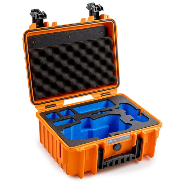 B&W Copter.Case Typ 3000 für DJI Mavic3/Mavic3 Fly More Combo orange